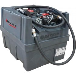 Station de ravitaillement mobile pour gasoil 200L - 12V avec pompe 45L/min et pistolet automatique - Conforme ADR