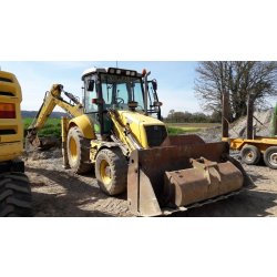 Tractopelle new holland b 110 ba