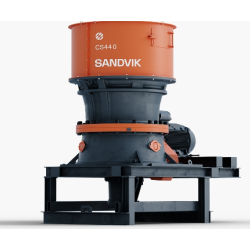 Concasseurs à cône stationnaires série 400-600 - Sandvik CS440 - Arbre principal hydraulique, système Hydroset™ et ASRi™
