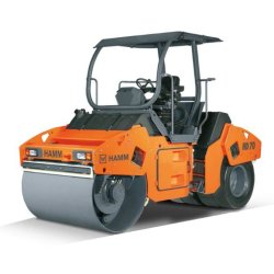 Hd 70k rouleau compresseur tandem - hamm - poids 6965 kg