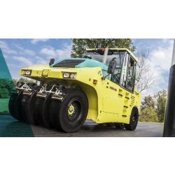 Compacteur sur pneumatiques Ammann - Polyvalent et ergonomique avec réglages de pression et lestage facile