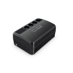 Onduleur Nitram Série BU 1000VA - 1000VA/600W pour systèmes de vidéosurveillance et matériel informatique