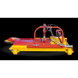 Tondeuse robuste de hauteur très réduite - roue interceps mécanique avec disque d'appui bombé  -  RM 1200