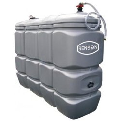 Cuve à carburants PEHD pré-équipée - 1500 litres - double paroi avec traitement anti-UV et accessoires inclus