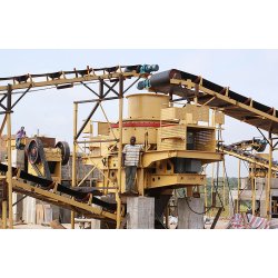 Unité concasseur à sable complète pour production de sable 100m3/h