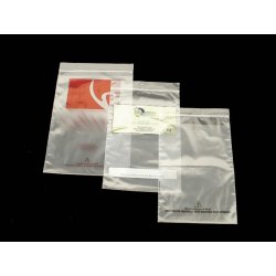 1000 Sacs double poche kangourou, fermeture flexi-pression zip, personnalisés 4 couleurs - KGZPIN-DN03/4P