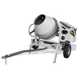 Bétonnière st350 thermique - Cuve 340L - Moteur ROBIN SP170 - Sécurité d'huile - Timon homologué