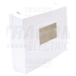 Boîte de distribution saillie - sans porte - à sceller - 1x8 modules - IP40 - dimensions 160×180×60 mm