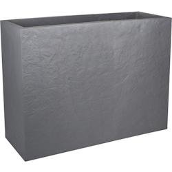 EDA Jardinière rectangulaire volcania apparence pierre 46l - GRIS CLAIR - gris 3086960253080