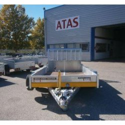 Remorque porte-engins General Plant Pont 360x185 - 3500 kg - 2 essieux