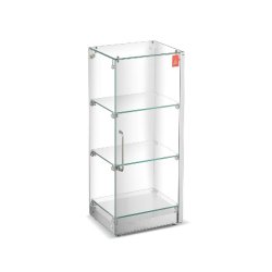 Gasfrit - Vitrine neutre de comptoir à 3 niveaux, 406 × 350 × 618 mm - Verre en cristal GFCH5