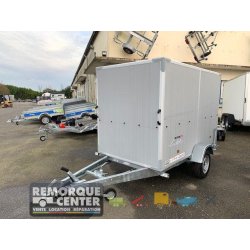 Remorque fourgon LIDER V3 - freiné - 260x150x177 cm - PTAC : 750 kg - Référence 42970