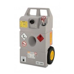 Caddy générateur gasoil 100 L - Cuve en polyéthylène conforme ADR - 590x430x1000 mm - 17 kg