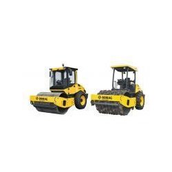 Bw 177 d-5 - Rouleau monocylindre compact Bomag - Poids 6600 kg - Tier4f - Compactage sols non cohérents et liaisons hydrauliques