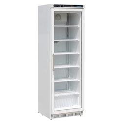 Vitrine réfrigérée négative 1 porte vitrée - Série C - 365L | Polar - CB921 - blanc acier CB921