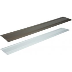 Double rail en aluminium anodisé - longueur 900 mm - Réf. MX-308125 - 3 largeurs disponibles