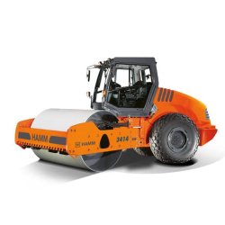 Compacteur monocylindre 3414 VIO H180 - Hamm - Poids 14010 kg avec cylindre VIO
