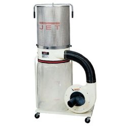 Aspirateur à copeaux bois Vortex 1620m³/h 1,1kW 230V 30µm filtre 2µm Jet DC-1100CK-M