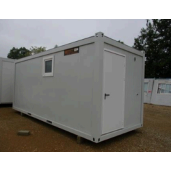 Bâtiment modulaire mixte - Bureau / sanitaire 12,5 m²