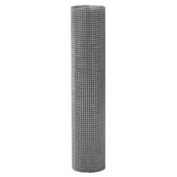 Grillage galvanisé pour volière MONCASTER - maille 12x12, fil 0,65mm, hauteur 1m, rouleau 25m