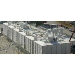Silo de stockage modulaire Euromecc - Capacité 1.000 mc à 15.000 mc - Pour substances poudreuses (ciment, filler, cendres volantes)