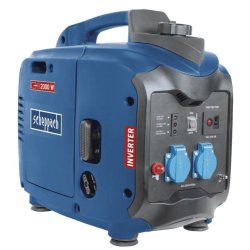 5906208904 SG2000 - Groupe électrogène portable Scheppach - 2.86 CV - 2000 W en pointe, 1600 W en continu, moteur 4 temps 105,6 cm³
