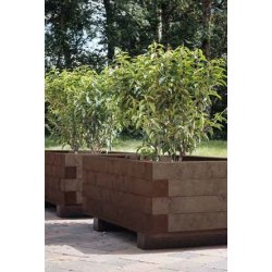 Bac à fleurs sur pieds IBERIS - Simple et moderne - De 97 à 127 litres - 5 versions disponibles - ADS Equipements Eurl