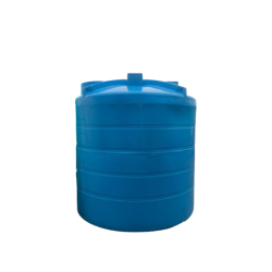 Cuve de stockage d'eau 5000L - Premium - Citerne à eau aérienne avec vanne PVC DN50 et protection UV15