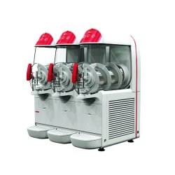 Distributeur de granité et frappé professionnel à commande mécanique 3 cuves 10 litres - NG-EASY10/3