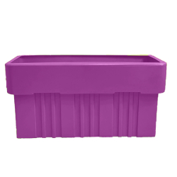 Jardinière bella 135l - bac à fleurs-dare win store - VIOLET - violet 0750122554928