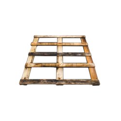Palette grille - dessus de palette en bois pour cartonnerie - facilite le cerclage