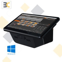 Pack KILOPOS - Caisse enregistreuse tactile avec Windows 10, ETPOS 5, tiroir caisse et afficheur client