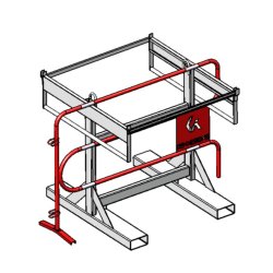 Range-barrières capacité 30 - Fabrication Française - Sécurité Antivol