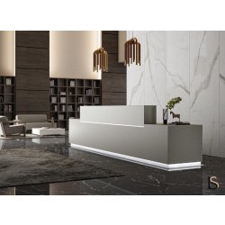 Comptoir d'accueil 2 personnes Z1 - Officity - 400, Non