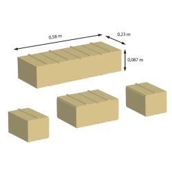 Leromur m ® poids de la palette : 1260 kg