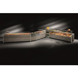 Vitrine de pâtisserie Esprit - design épuré et multiples versions adaptées à vos besoins