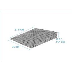 Rampe d'accès pour PMR - Kit 8 - Modulable pour obstacles de 14,6 à 16,2 cm