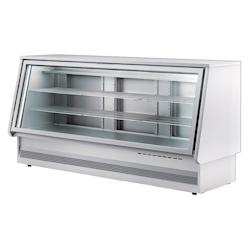 Vitrine fermée réfrigérée avec verre incliné - 2015x850x1085 mm - 480 W 230/1V - 13VC1208 Eurast - gris inox 13VC1208