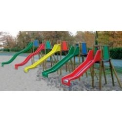 Toboggan échelle - 1,50 m de hauteur - Pour enfants de 3 à 8 ans