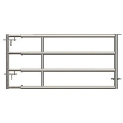 Barrière agricole extensible 4L - Référence 312035 - Longueur 2,5 à 3,5 m - 66 kg