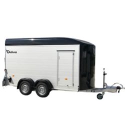 Remorques fourgons 5 polyester alu & multiplis - mil remorque - 1400 a 2600 kg