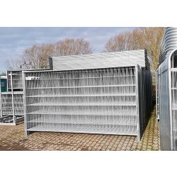 Clôture grillagée standard 3.5m*2m - temporaire, légère et pré-galvanisée