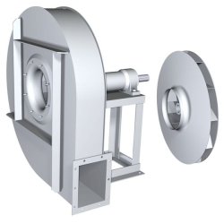 Gfj - ventilateur centrifuge industriel - Cimme - dimensions 630/1800 - débit jusqu'à 3882 m³/min - haute pression