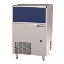 Machine à glaçons pleins - Production 100kg/24h - Refroidissement par air - Modèle ECP 100A avec stockage intégré