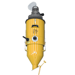 Aspirateur industriel mural pour évacuation localisée - disponible en location et en vente - réf : ms fixe
