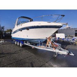Remorque bateau triple essieux 3x1600 kgs - PTAC 3,5t - Sun Way TBT16 - Coques jusqu'à 8,55m
