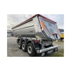 Menci acier SA700R Light Duty 27m3 - Benne basculante 3 essieux SAF - Mise en circulation 2021