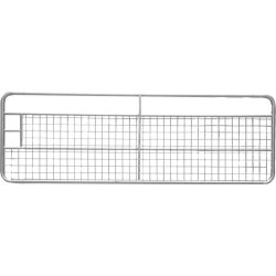 Barrière d'herbage semi grillagée