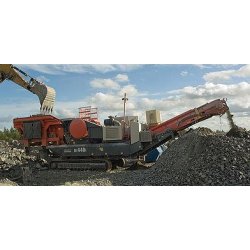 Concasseurs à mâchoires Sandvik UJ440 - trémie 10 m³ - moteur 315 kW - 74 000 kg