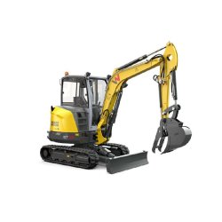 Pelle sur chenilles Wacker Neuson ET35 - 18,2 kW - profondeur de fouille 3 497 mm - poids 3,553 à 4,753 kg